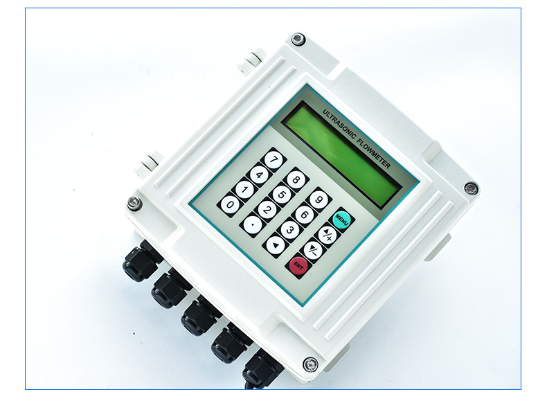 大口径壁挂式超声波流量计 高精度冷热量表 液体水数显流量计